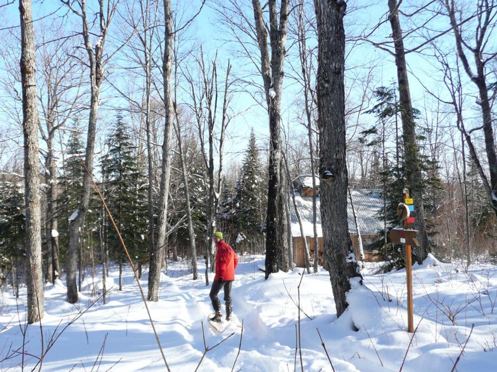 Saint-Michel Kan-A-Mouche Pourvoirie Auberge Et Chalets المظهر الخارجي الصورة